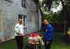 Mirko und Dominik beim grillen :-))
